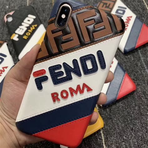 fendi iphone case mania|real real Fendi phone case.